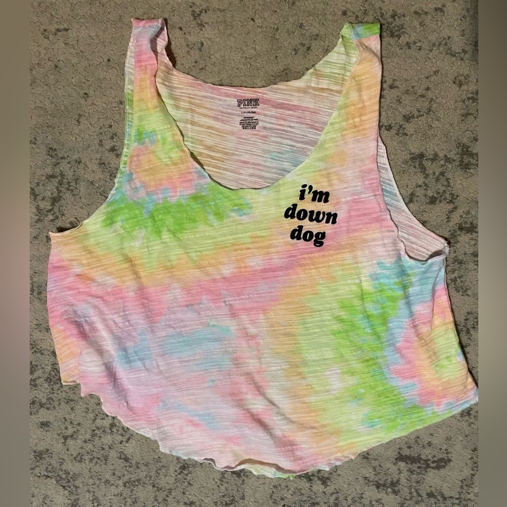 2 - Sleep Tank Tops Midriffs (Pink by VS)